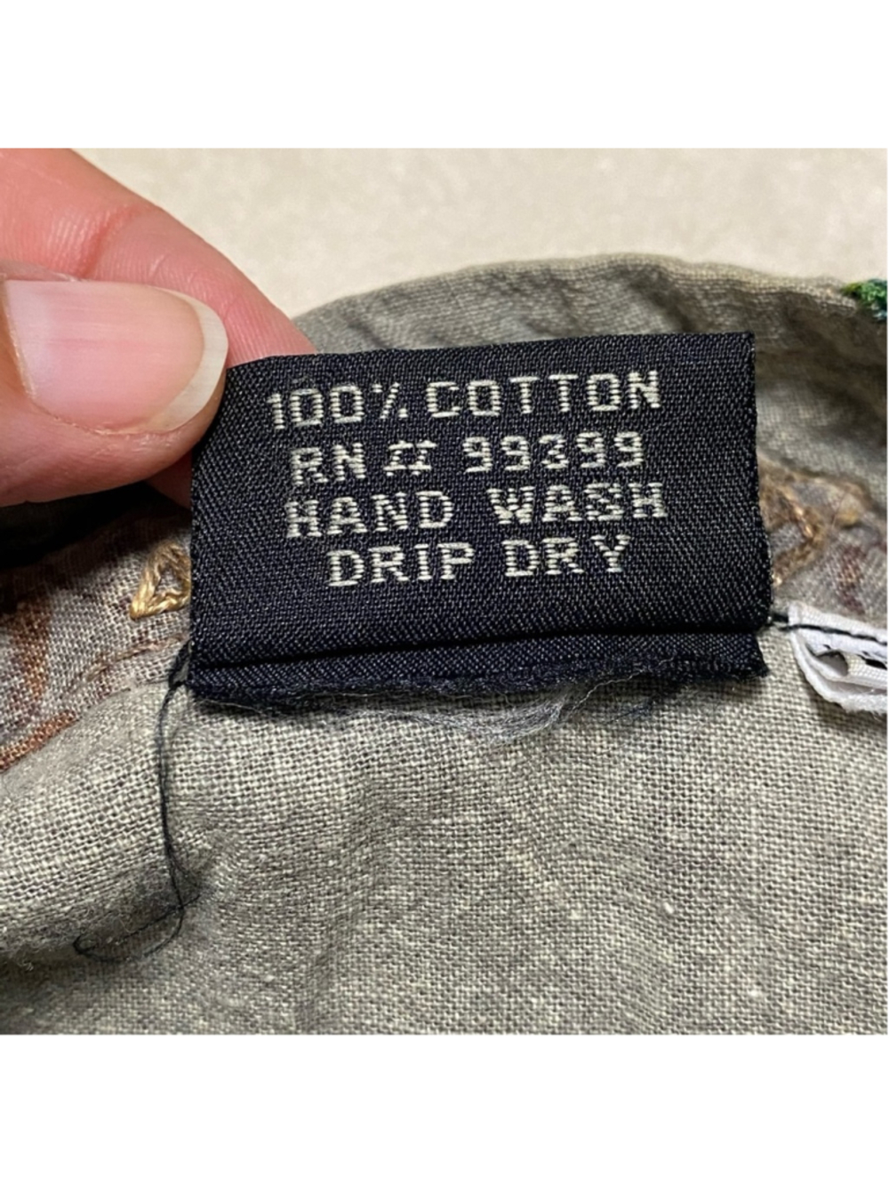 Shop Therapy Jacket Womens Size L/XL Gray Elephant details 100% Cotton Jacket - Picture 8 of 12